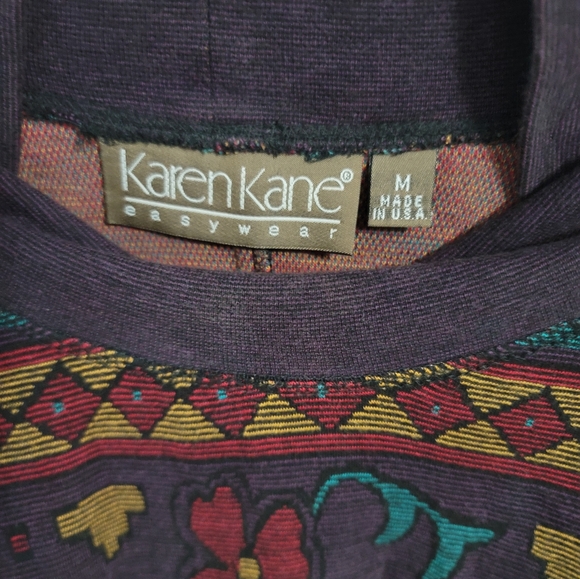 Karen Kane Easy Wear Vintage Sweater Dress Size Medium - Picture 2 of 10